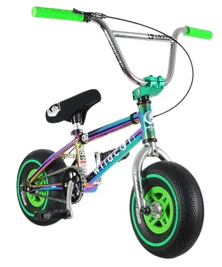 Wildcat 3A Mini BMX Bike - Royal Green /With Brakes