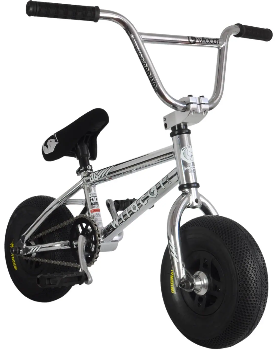 Wildcat 3A Mini BMX Bike - Galaxy Silver /No Brakes