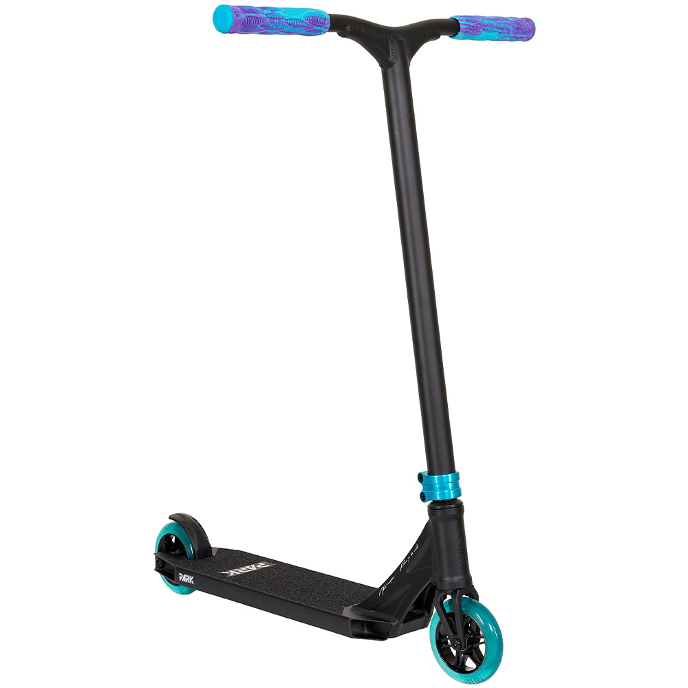 Freestyle kolobežka NKD Park Stunt Scooter - Black/Teal